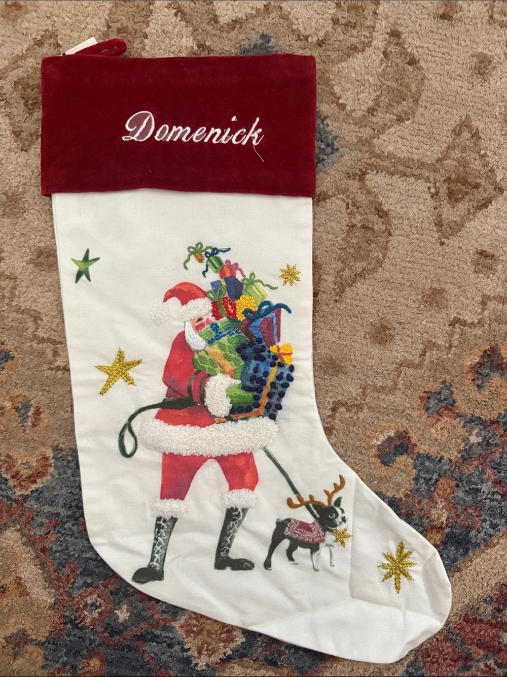 Pottery Barn Domenick Stocking